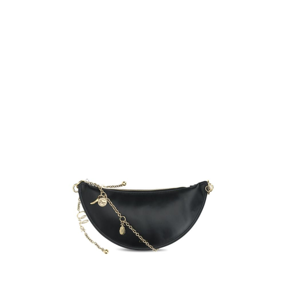 Chloé Black Lamb Ovis Aries Aries Shoulder Bag