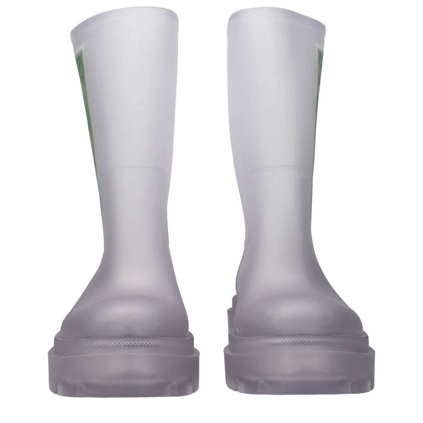 Off-White Transparent Pvc Ankle Boots