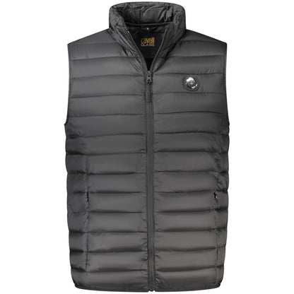 Cavalli Class Black Polyester Men Jacket