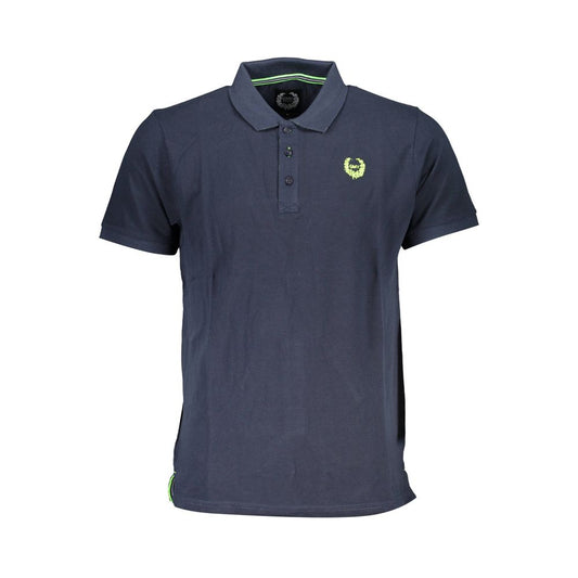 Gianmarco Venturi Blu Cotton Men Polo