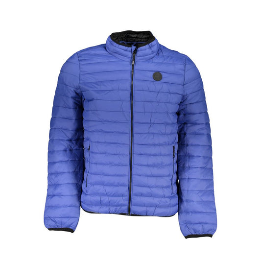 Gianmarco Venturi Blu Poliammide Men's Jacket