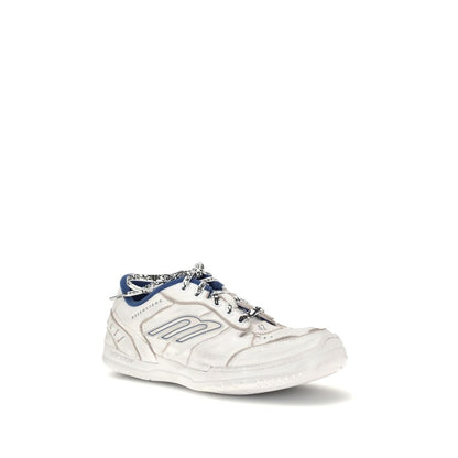 Balenciaga Gray Polyester Athletic Sneakers