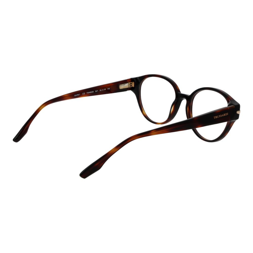 Trussardi Brown Acetate Glasses (Frames)
