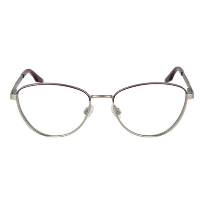 Converse Purple Metal Glasses (Frames) with full-rim cat eye style for women, made from purple metal, featuring spring hinge.