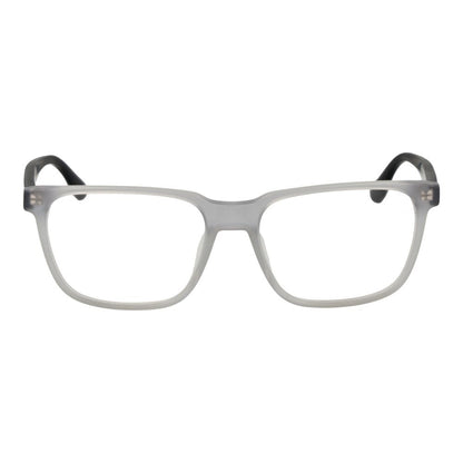 BMW White Acetate Glasses (Frames) for men, full-rim rectangle style with demo plastic lenses and no extra features. Includes branded case.
