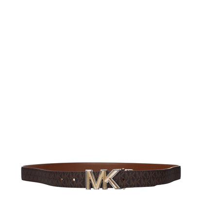 Michael Kors Brown Fabric Belt