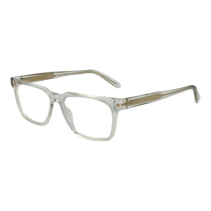 Guess Transparent Acetate Glasses (Frames) with full-rim clear frame for men, size 53-15-150, includes branded case.