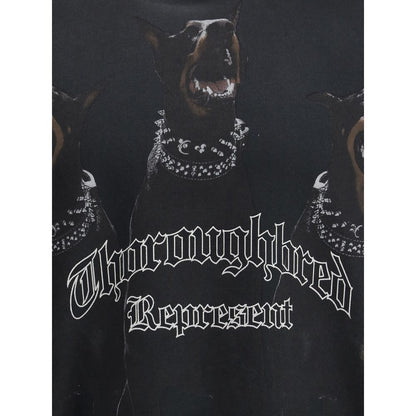 Represent Black Cotton Sweatshirt 1728,72470364320,Black,Clothing,L,M,Men,New with tags,Represent,Sweaters - Clothing,Sweatshirts - Sweaters - Clothing