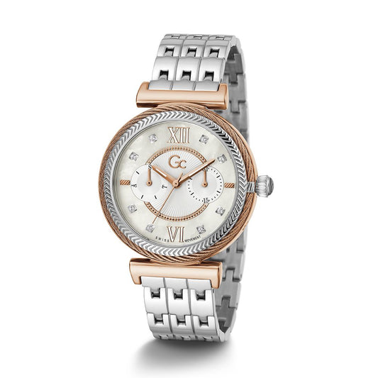 GC Gray Stainless Steel Dress Watch 1728,67434610848,Accessories,Dress Watches - Watches - Accessories,GC,Gray,New with tags,Watches - Accessories,Women