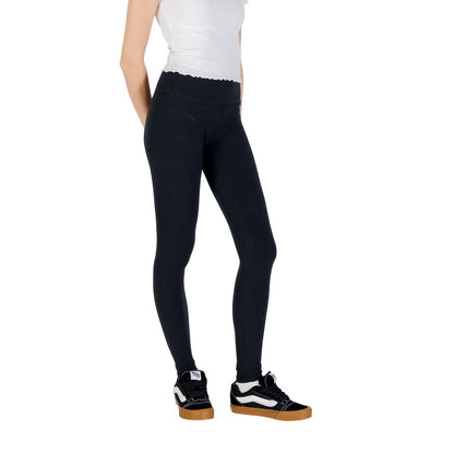 Converse Black Cotton Leggings 1728,71956299936,Black,Clothing,Converse,IT38|XS,IT40|S,IT42|M,Leggings - Sportswear - Clothing,New with tags,Sportswear - Clothing,Women