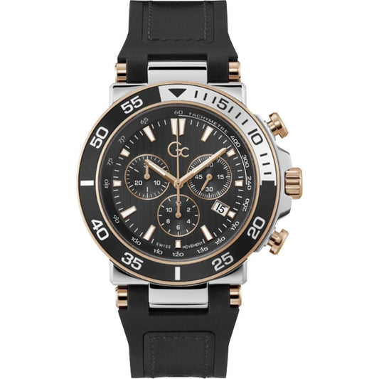 GC Black Synthetic Sport Watch 1728,67434610848,Accessories,Black,GC,Men,New with tags,Sport Watches - Watches - Accessories,Watches - Accessories