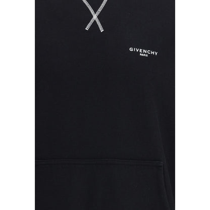 Givenchy Black Cotton Sweatshirt 1728,72470364320,Black,Clothing,Givenchy,L,M,Men,New with tags,S,Sweaters - Clothing,Sweatshirts - Sweaters - Clothing,XL