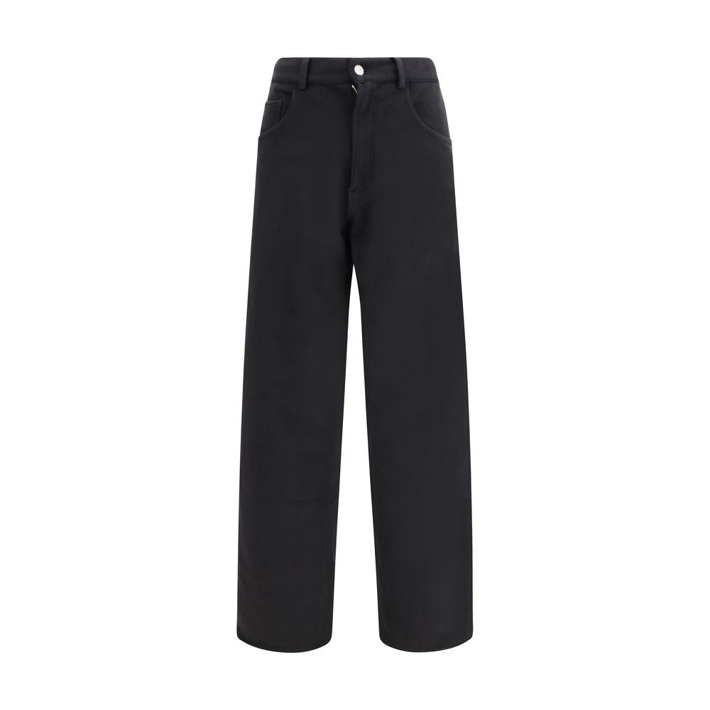 MM6 Black Cotton Athletic Pants 1728,72470364320,Athletic Pants - Pants - Clothing,Black,Clothing,L,M,MM6,New with tags,Pants - Clothing,S,Women