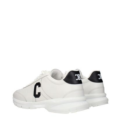 Celine White Leather Athletic Sneakers 1728,75667636384,Athletic - Sneakers - Shoes,Celine,EU45/US12,Men,New with tags,Shoes,Sneakers - Shoes,White