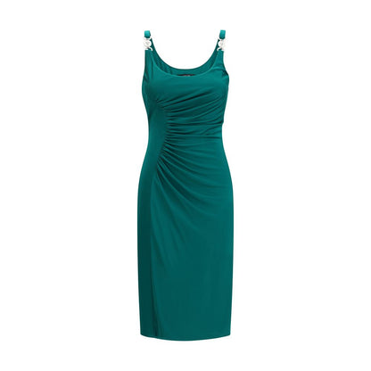 Versace Green Viscose Casual Dress