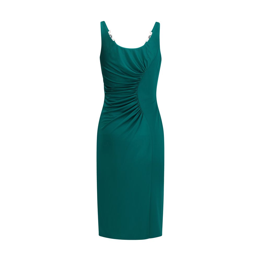 Versace Green Viscose Casual Dress