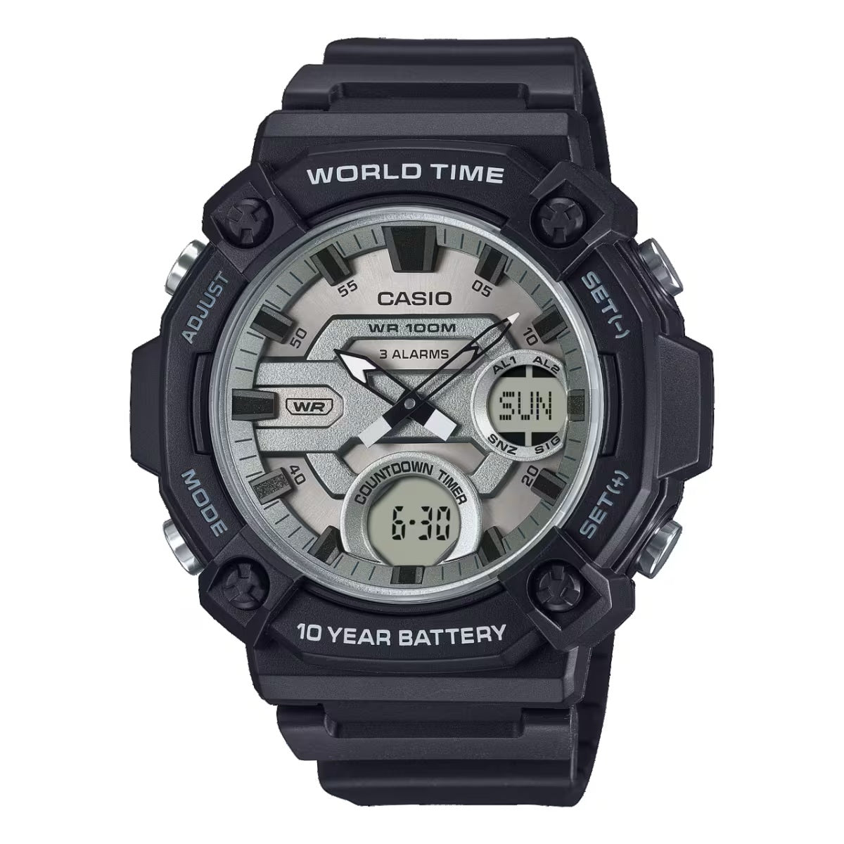 CASIO Mod. OVERSIZE 10 YEAR BATTERY WATCHES