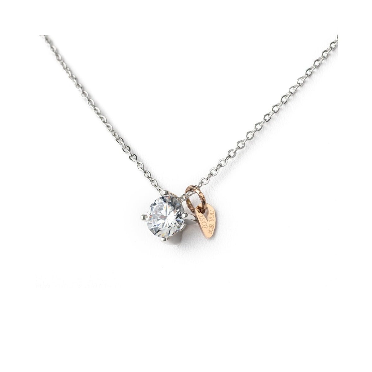 AN JEWELS JEWELRY Mod. AL.NLFY01 necklace with elegant design featuring a sparkling pendant on a delicate chain.