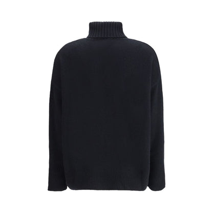 Allude Black Cashmere Cashmere Sweater