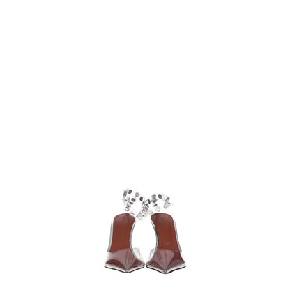 Amina Muaddi Transparent Pvc High Heel Pumps