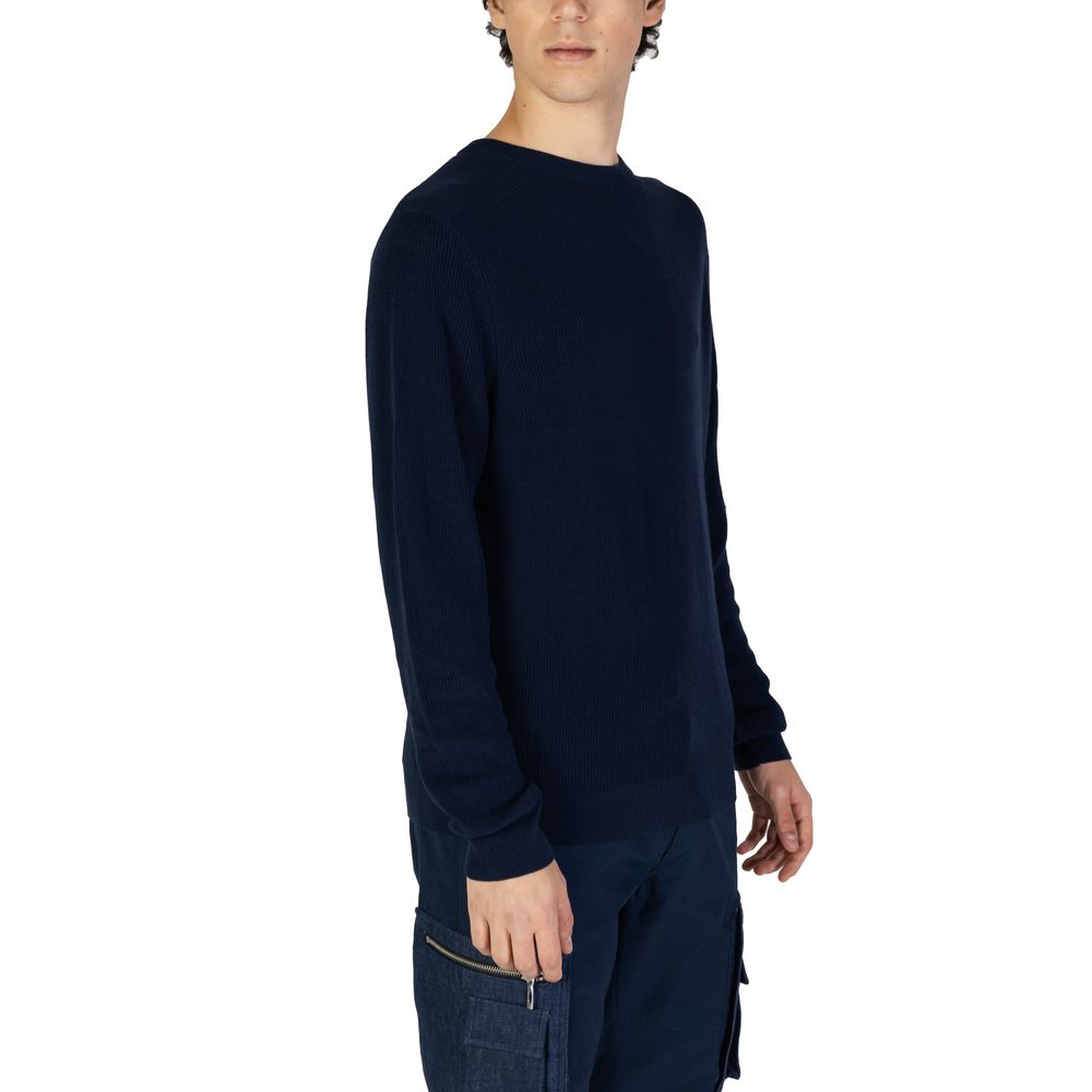 Antony Morato Blue Cotton Sweatshirt
