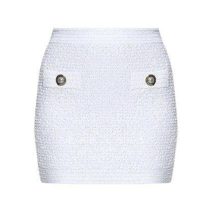 Balmain Tweed Mini Skirt Skirts