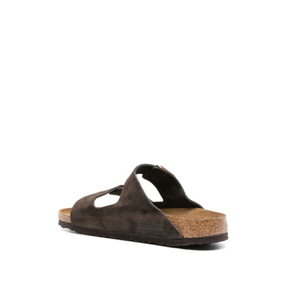 Birkenstock Arizona buckled suede sandals Sandals