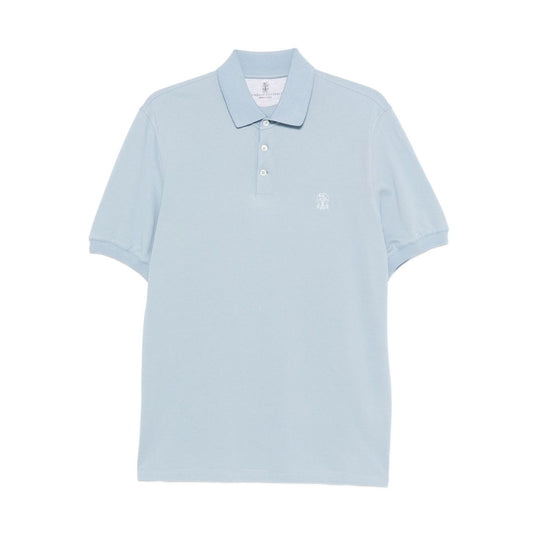 Brunello Cucinelli Polo shirt with embroidery