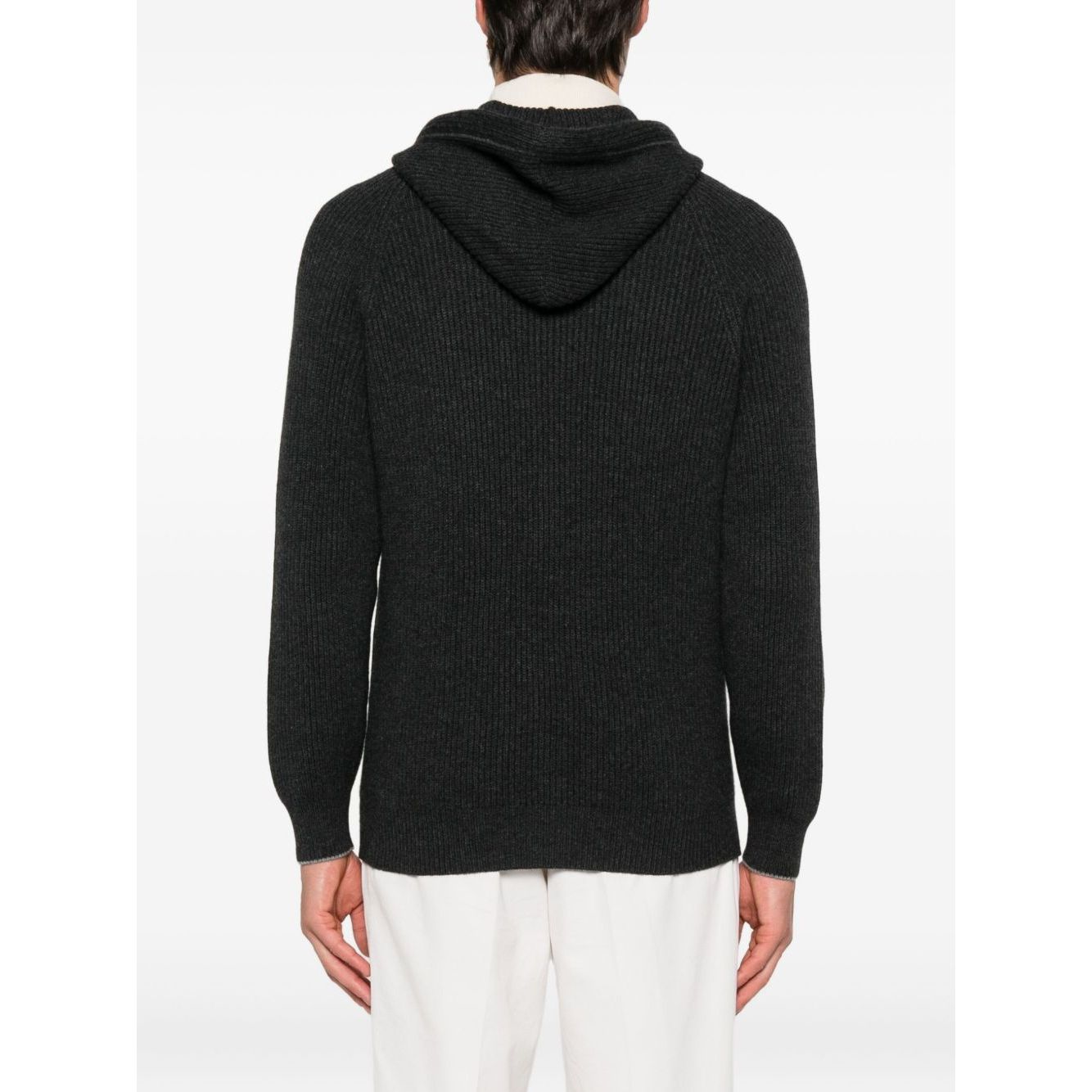 Brunello Cucinelli Zip-up hooded cardigan