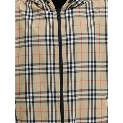 Burberry Multicolor Polyester Shell Jacket