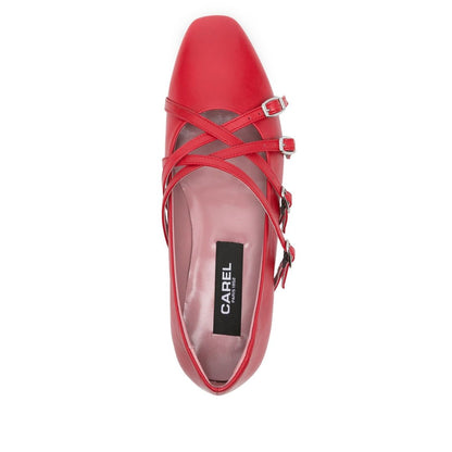 CAREL PARIS Flat shoes Red Flat Shoes