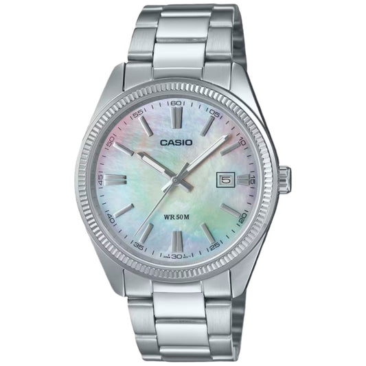 CASIO COLLECTION Mod. DATE - MOTHER OF PEARL WATCHES