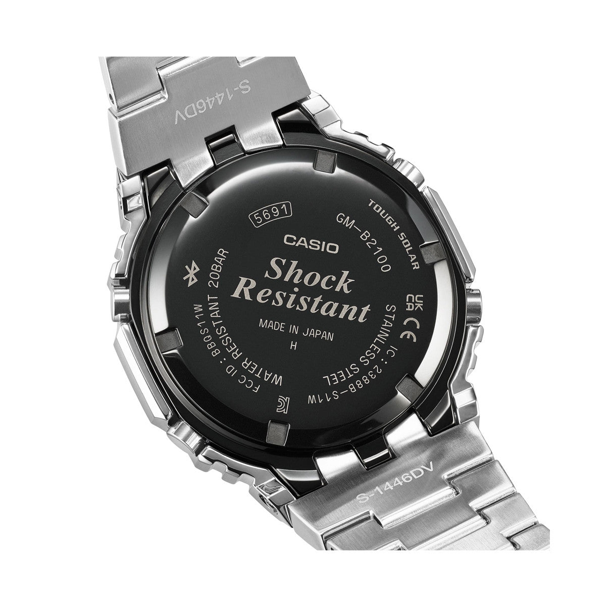CASIO G-SHOCK MASTER OF G Mod. OAK FULL METAL Bluetooth® WATCHES