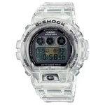 CASIO G-SHOCK Mod. OVERSIZE - CLEAR REMIX SERIE - 40th Anniversary wristwatch with clear resin case and strap, multifunction quartz movement.