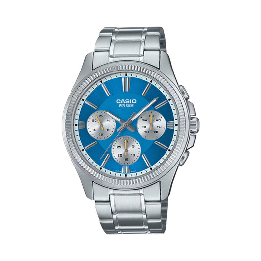 CASIO Mod. DAY DATE MULTIFUNCTION - LIGHT BLUE Category - Watches,Gent,gent re,Gent Ready stocked Watches,Men,READY STOCKED WATCHES,Watches,Watches - Accessories,Wristwatch