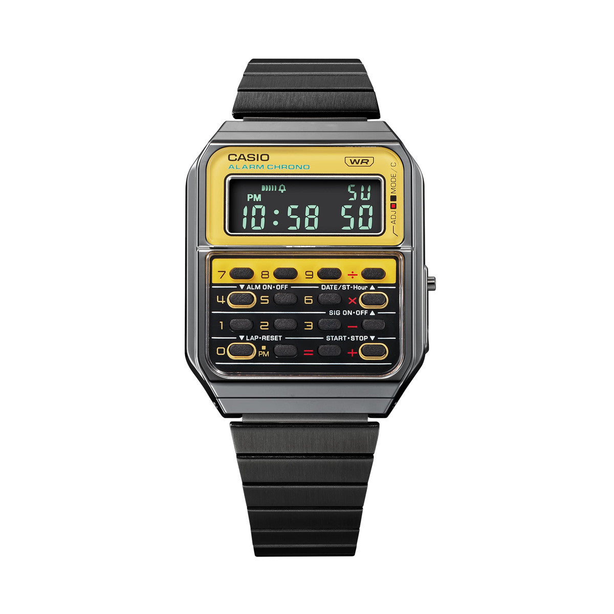 CASIO VINTAGE Mod. CALCULATOR EDGY COLLECTION - YELLOW ***SPECIAL PRICE***