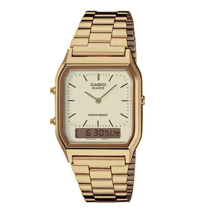CASIO VINTAGE Mod. EDGY COLLECTION SUNRAY DIAL - GOLD