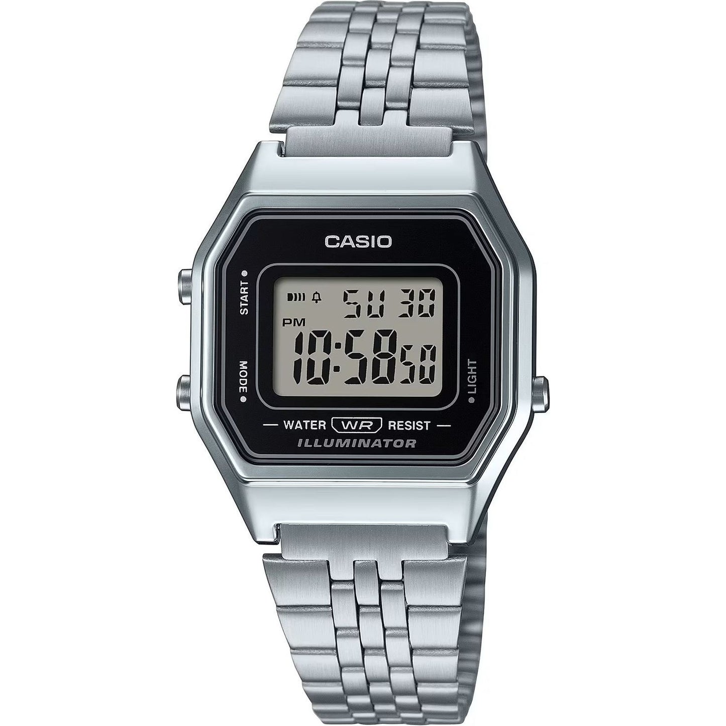 CASIO VINTAGE Mod. ICONIC LADY STEEL - BLACK WATCHES