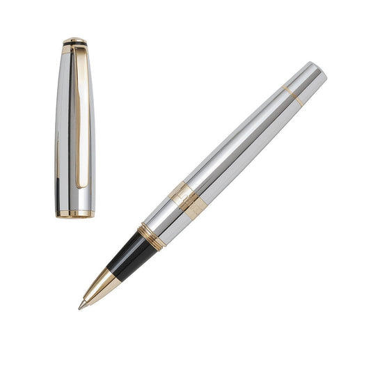 CERRUTI WRITING FASHION ACCESSORIES Mod. NS2955 sleek silver pen