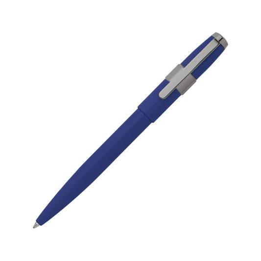 CERRUTI WRITING FASHION ACCESSORIES Mod. NSC3284M blue pen with silver accents