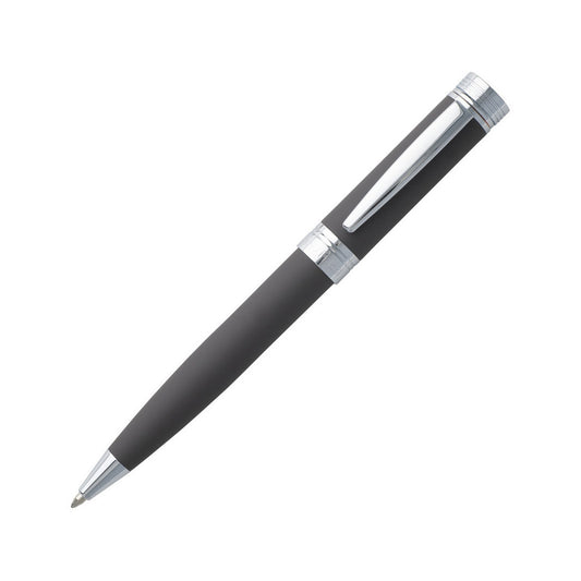 CERRUTI WRITING FASHION ACCESSORIES Mod. NSG9144X black pen with silver accents