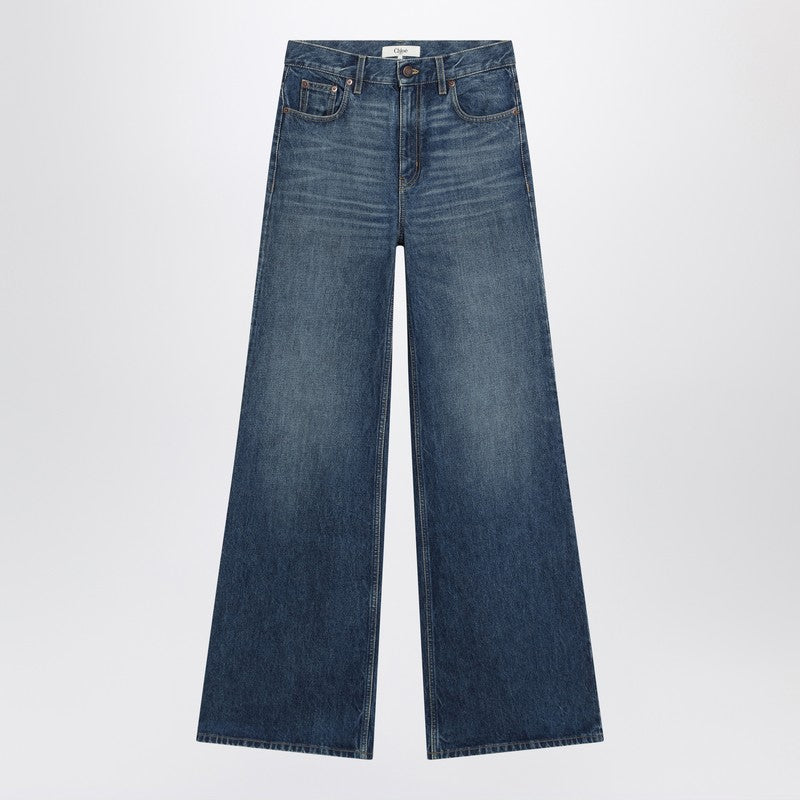 Chloé Flared blue jeans CH25ADP42251/R_CHLOE-427_311