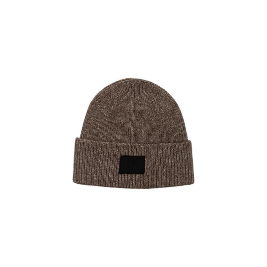 Calvin Klein Jeans Brown Marabou Cap (Baseball Hat)