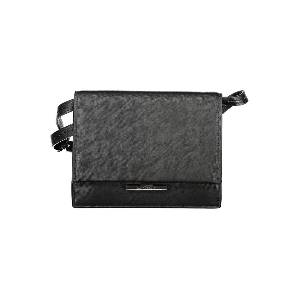 Calvin Klein Nero Poliuretano Women Shoulder Bag