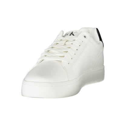 Calvin Klein White Leather Men Sneaker