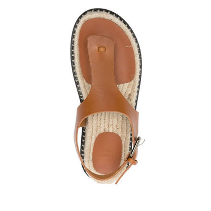 Castañer Castaner Sandals Leather Brown Sandals