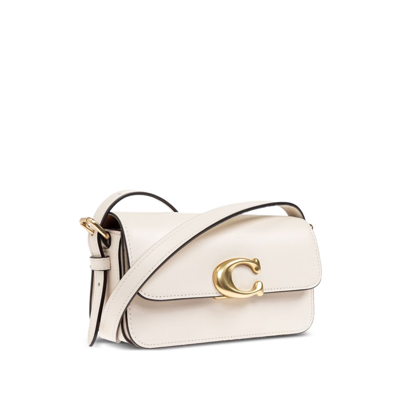 Coach flap Zoe leather shoulder bag
