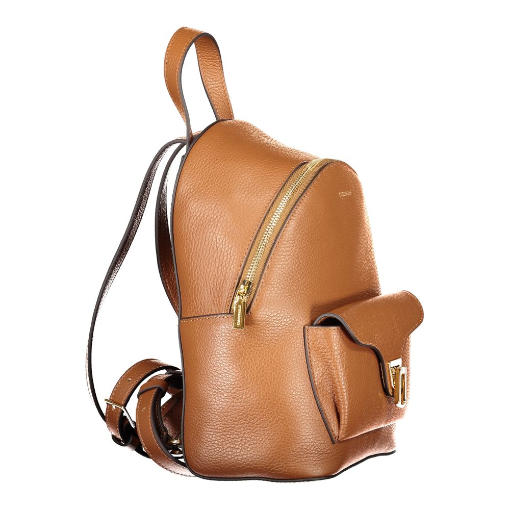 Coccinelle Brown Leather Women Backpack
