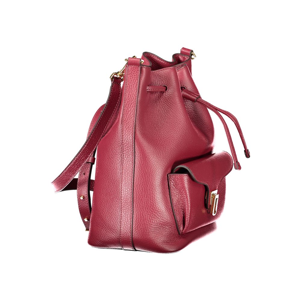 Front view with bag zipped and handles upright.