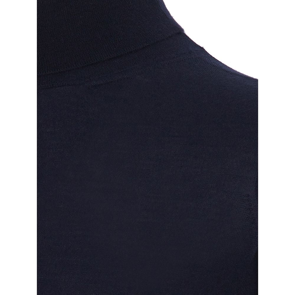Colombo Blue Cashmere Turtleneck 1728,67397976224,Blue,Clothing,Colombo,IT60 | 4XL,Men,Men - Clothing,New with tags,Sweaters - Clothing,Sweaters - Men - Clothing,Turtlenecks - Sweaters - Clothing